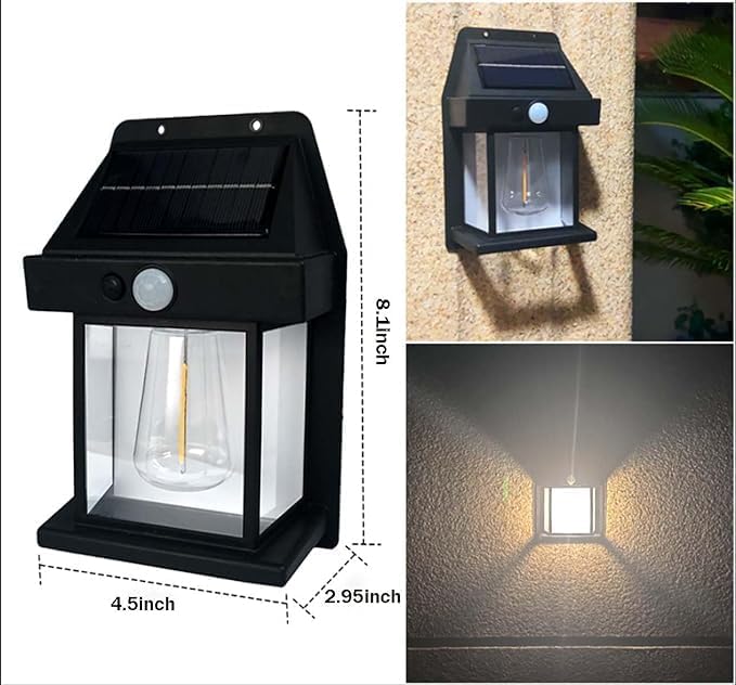 Solar Interaction Wall Light
