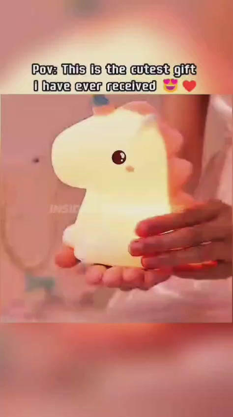 UNICORN  SILICON  NIGHT LAMP