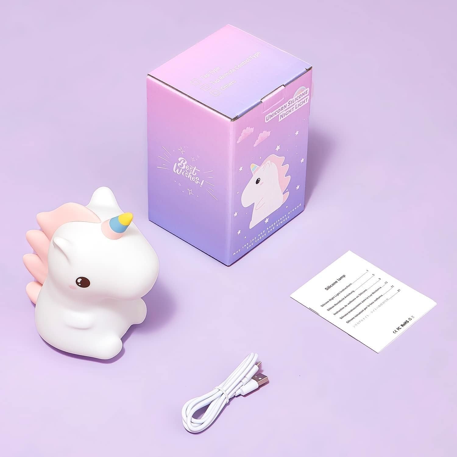 UNICORN  SILICON  NIGHT LAMP