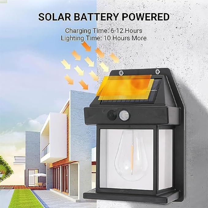 Solar Interaction Wall Light