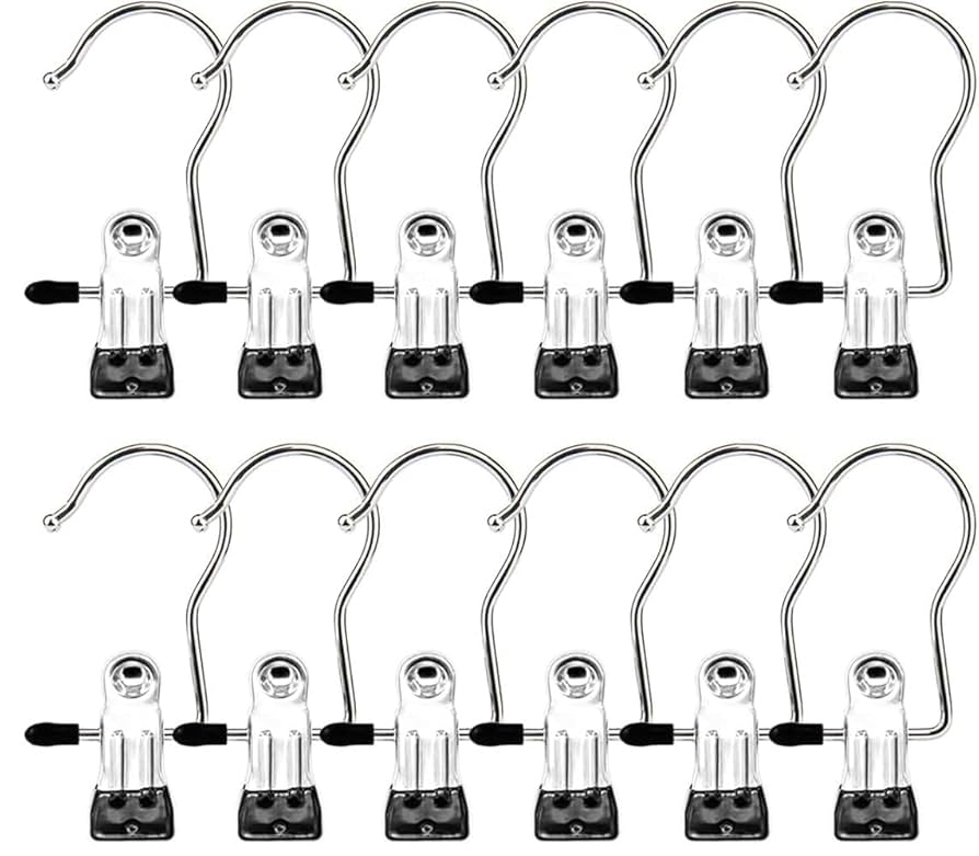STEEL CLIP HANGER (12 PEC)